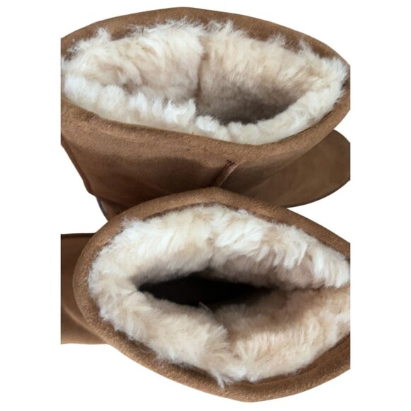 Bearpaw Retro Elle Suede Sheepskin platform boots size 11 - Picture 8 of 9